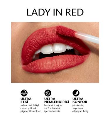 Avon Ultra Color Ultra Liquid Matte Lipstick 7 Ml. Lady In Red - Buy Online on GoSupps.com
