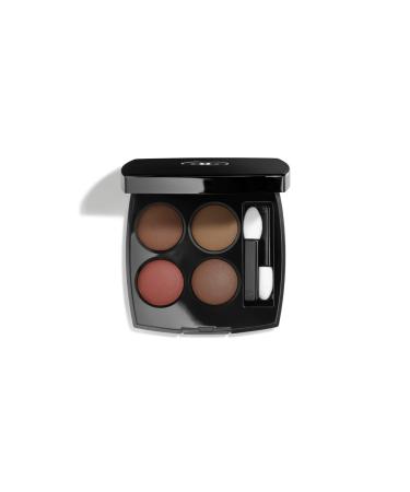 Chanel LES 4 OMBRES-Intensely Pigmented Matte-Satin-Pearl and Metallic Finish Eyeshadow