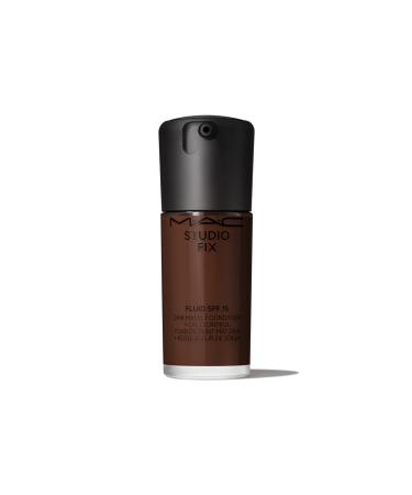 Mac STUDIO FIX FLUID SPF 15 - Easy-to-Apply Natural Matte Finish Foundation SPF15 / 30ml