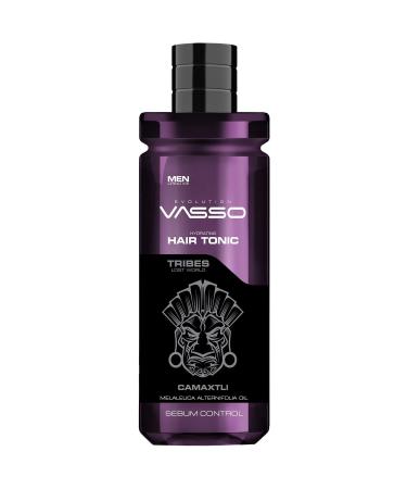 Vasso Men Nourishing Hair Tonic with Tea Tree Oil for Slow Growing Hair - Tribes Camaxtli 260 ml - Buy Online on GoSupps.com
