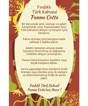 Mim and More Hazelnut Turkish Coffee Hazelnut Flavored Turkish Coffee 200 Gr - Buy Online on GoSupps.com