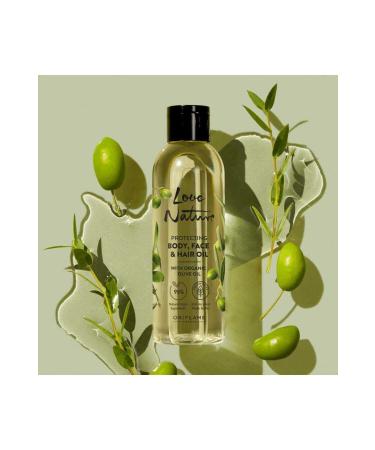 Oriflame Love Nature Nourishing Body Face and Hair Oil with Organic Olive Oil