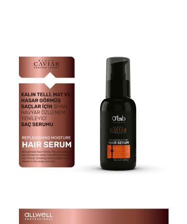 Olab Hair Care REGENERATING HAIR SERUM WITH BLACK CAVIAR EXTRACT FOR THICK MATTE AND DAMAGED HAIR