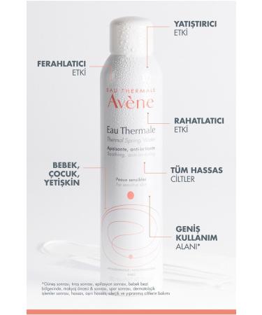 Avene SOOTHING AND BALANCING SKIN FOR ALL SKIN TYPES LARGE AV NE THERMAL WATER 300 ML PSSN2928 - Buy Online on GoSupps.com