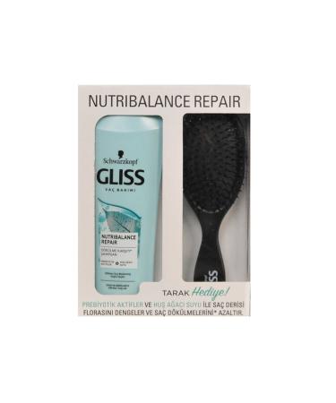 Gliss Nutribalance Repair 500 Ml Shampoo Comb
