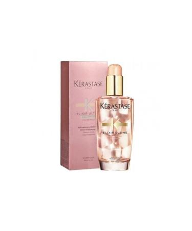 Kerastase Lawes Shine Enhancing Elixir Ultime Serum with Rose Oil for Colored Hair 100 Ml