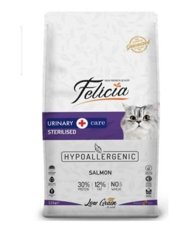 Felicia Salmon Sterilized Cat Food 12 Kg