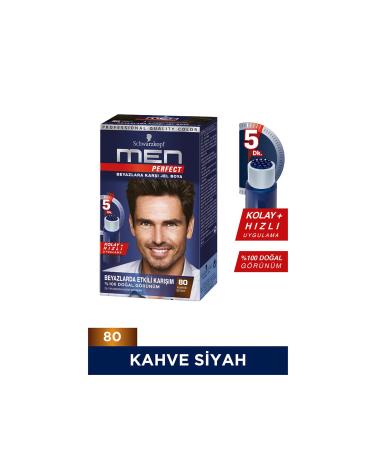 Men Perfect Men's Hair Dye 80 Brown Black - Buy Online on GoSupps.com
