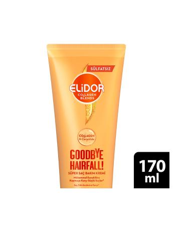 Elidor Sulfate-Free Hair Care Cream Goodbye Hairfall 170 ml - Buy Online on GoSupps.com