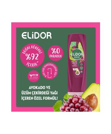 Elidor Hair Care Cream Avocado and Grape Seed Oil 350 ml - Buy Online on GoSupps.com