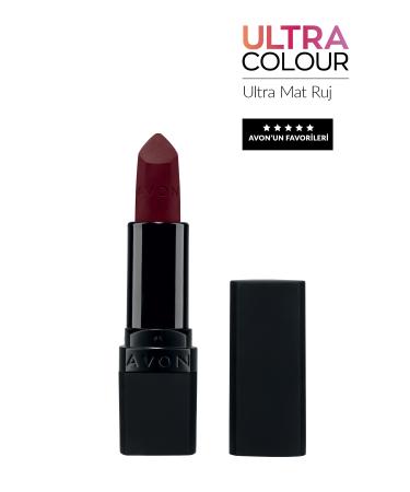 Avon Ultra Matte Lipstick Superb Wine