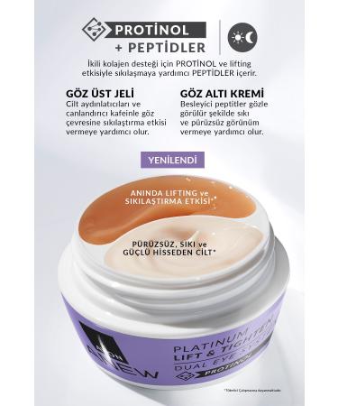 Avon Anew Platinum Lifting and Dual Eye Contour Care System - Buy Online on GoSupps.com