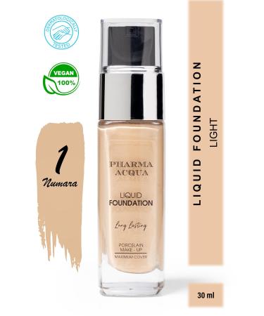 Pharma Acqua Long Lasting Liquid Foundation 30 ml - 01