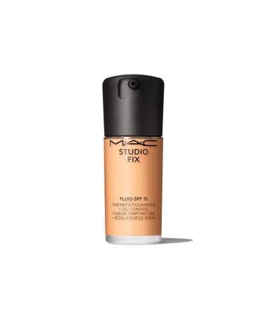 Mac STUDIO FIX FLUID SPF 15 - Easy-to-Apply Natural Matte Finish Foundation SPF15 / 30ml