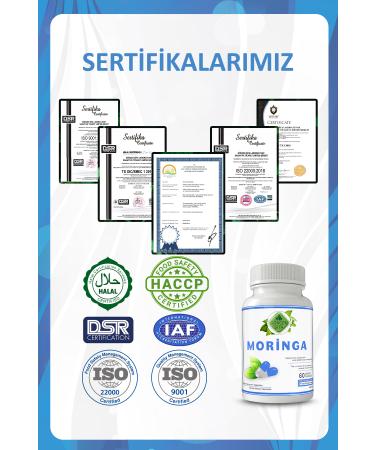 Gokcek Healing Moringa Capsule - Buy Online on GoSupps.com