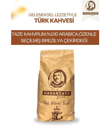 Hasanzade Medium Roast Turkish Coffee Brazil 1 KG