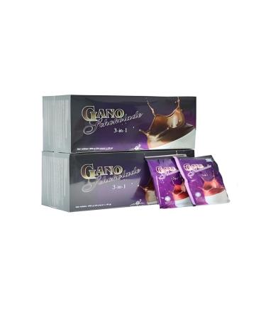 Gano Schokolade 3 In 1 Cocoa And Derma Mushroom Drink 2 Pack