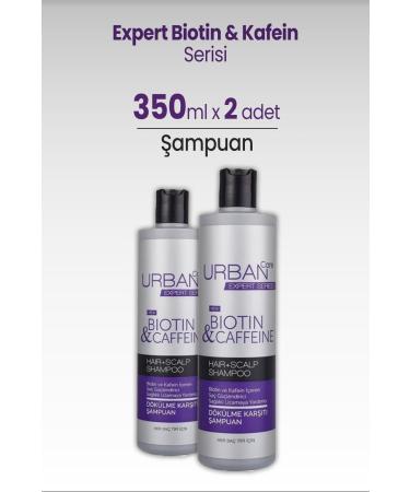 Urban Care Expert Biotin & Caffeine Shampoo 350 Ml X 2 Pieces