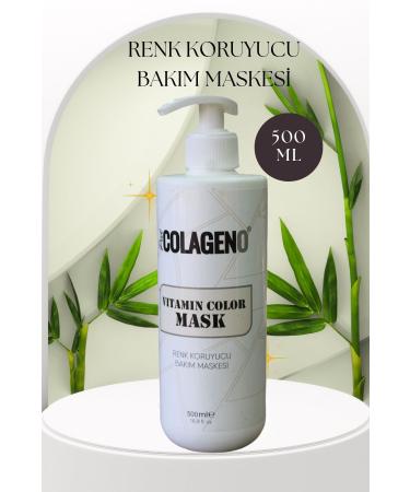 PIEL Special Italian Formula Vitamin Color Color Protective Mask for Dyed Hair 500 ml