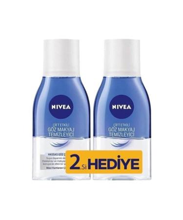 NIVEA Make Up Expert Sensitive Dual Phase 125 Ml 2 Pack Eye Make Up Remover Nvk0018