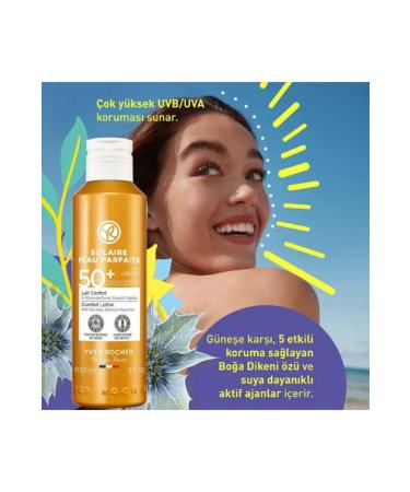 Yves Rocher 50+ Sun Protection Factor Vegan Milk 150ml (Face & Body) - Buy Online on GoSupps.com