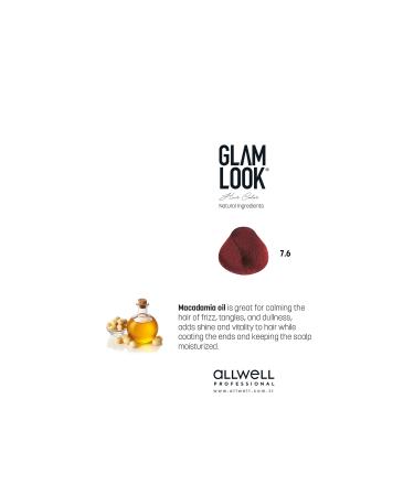 glam look Glamlook Hair Color Dark Red Brown/dark Auburn Red 6.6 100 Ml - Buy Online on GoSupps.com