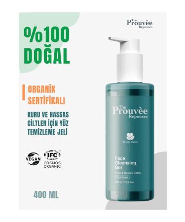 The Prouvee Reponses 0 Natural Facial Cleansing Gel 400 ml. (For Dry and Sensitive Skin)