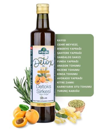 Arifo lu Detox Vinegar Apricot Pulp and Sandalwood Gum Vinegar 500ml DRINKING. Detox Vinegar