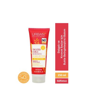 Urban Care Curl Hibiscus Sulfate-Free Hair Care Cream 250ml