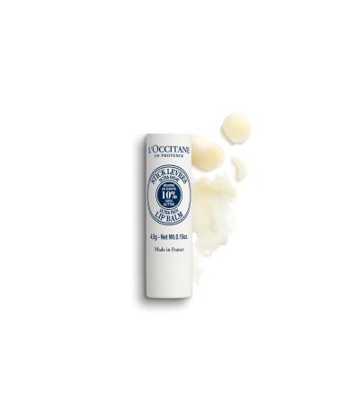 L'Occitane Shea Butter Lip Balm Stick - Shea Lip Balm - 4.5 G - Buy Online on GoSupps.com