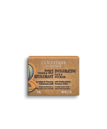 L'Occitane Infusions Invigorating Face & Eye Mask - Infusions Invigorating Face & Eye Mask - 75 ml - Buy Online on GoSupps.com