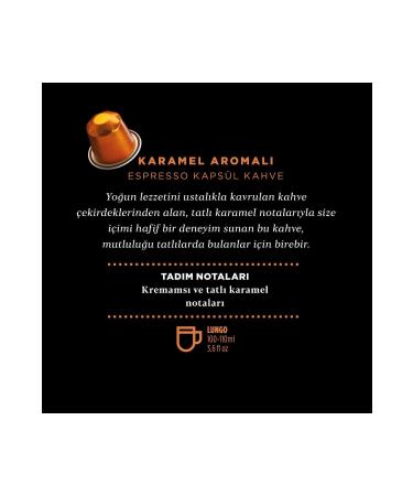 Coffee World Caramel Flavored Capsule Coffee 100 Capsules - Buy Online on GoSupps.com