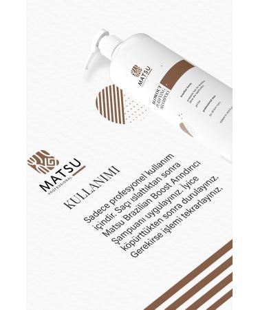 MATSU Blowout Brazilian Blow Dry Purifying Hair Care Shampoo 1000ml - Buy Online on GoSupps.com