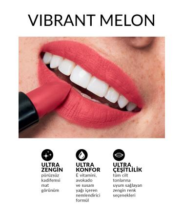 Avon Ultra Matte Lipstick Vibrant Melon - Buy Online on GoSupps.com