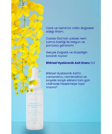 Bade Natural Herbal Hyaluronic Acid Face Serum Moisturizing and Revitalizing 30 ml - Buy Online on GoSupps.com