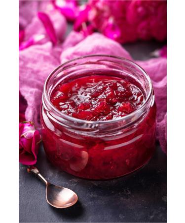 Hayriye Ana Local Products Rose Jam 400 G (Traditional Homemade 0 Natural)