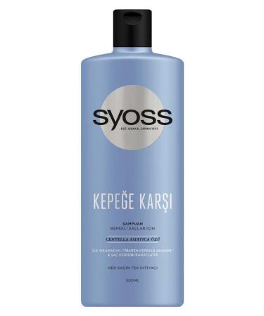 Syoss Anti-Dandruff Shampoo 500 Ml X 3 Pieces - Buy Online on GoSupps.com