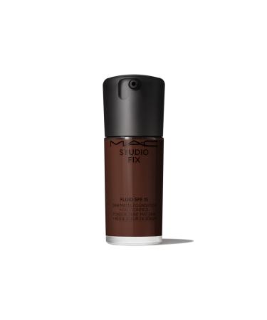Mac Studio Fix Fluid SPF 15 - Easy-to-Apply Natural Matte Finish Foundation SPF15 30 ml