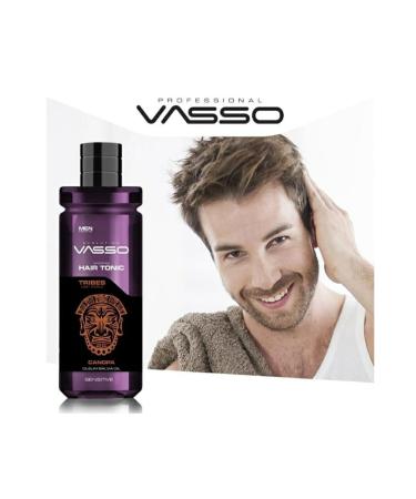 Vasso Men Sensitive Scalp Soothing Hair Tonic - Tribes Canopa Hair Tonic 260 ml - Buy Online on GoSupps.com