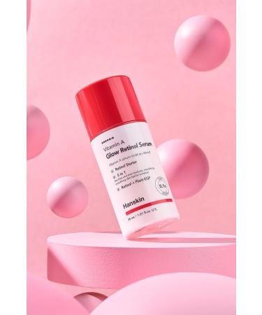 Hanskin Vitamin A Glow Retinol Serum-Anti-Aging-Equalizing-Brightening-30 Ml - Buy Online on GoSupps.com