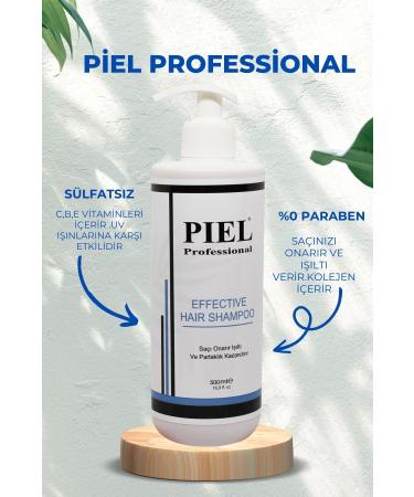 PIEL 11 Active Anti-Hair Loss Shampoo Fast Hair Growth Repairing Salt-Free Sulfate-Free 500 Ml (GIFT) - Buy Online on GoSupps.com