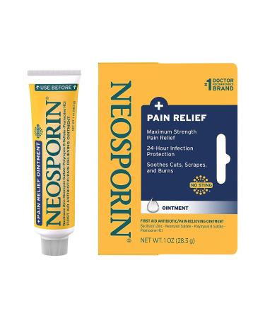 Neosporin Plus Maximum Strength Antibiotic Pain Relieving Ointment -28.3GR