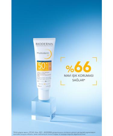 Bioderma PHOTODERM M GOLDEN SPF50+ SKIN BRIGHTENING HIGH PROTECTION COLOR FACE SUN CREAM 40 ML PSSN2868 - Buy Online on GoSupps.com