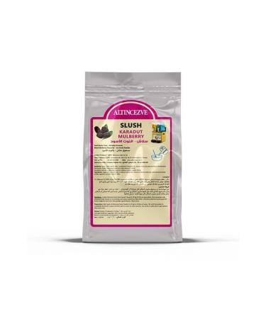 Alt ncezve Ice Slush Snowy Iced Snow Powder | Black Mulberry 1.250 gr - 10 LX 10 Pieces