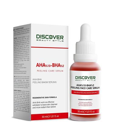 Discover Beauty Style AHA - BHA Peeling Face Care Serum 30 ml - Buy Online on GoSupps.com