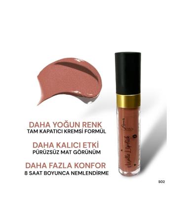 JSenna Matte Lipstick - Matte Lipstick S02