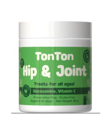 Tonton Hip & Joint Glucosamine for Dogs 60 Tablets (Manganese & Collagen)
