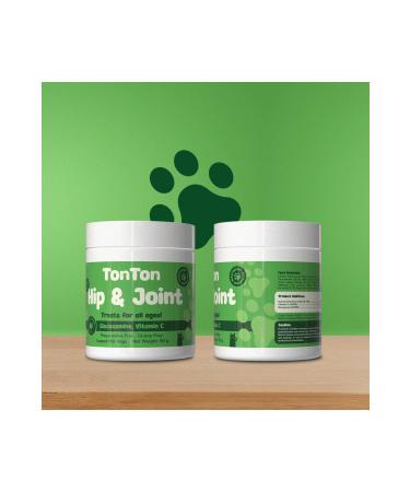 Tonton Hip & Joint Glucosamine for Dogs 60 Tablets (Manganese & Collagen) - Buy Online on GoSupps.com
