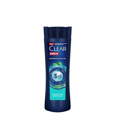 Clean & Clear Clear 350 Ml Men Shampoo 3in1 Menthol - Buy Online on GoSupps.com