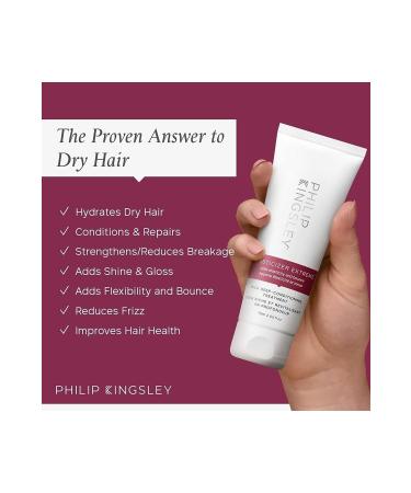 PHILIP KINGSLEY Elasticizer Extreme Treatment - Super Fast Effective Hair Mask for Dry Damaged Hair 75 Ml - Buy Online on GoSupps.com